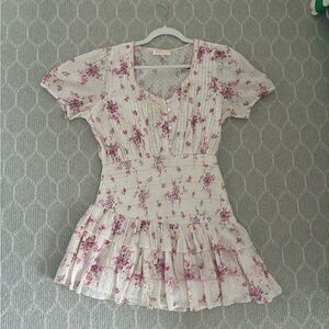 LoveShackFancy Keelin Mini Dress